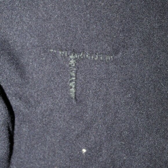 Vintage US Navy Sailor Blue Wool Cracker Jack Button Front Flare Leg Pants 31x29 - Picture 8 of 12